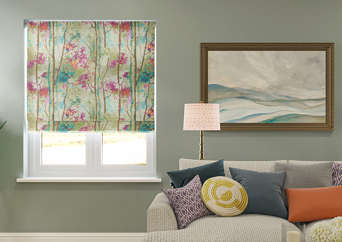 Silver Birch, Jewel - Roman Blind - Image 3